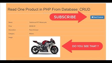 PHP CRUD With MySQL Database and Xampp Server (Create, Read, Update, Delete)      PART 2