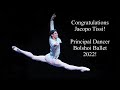 Jacopo Tissi - Bolshoi Principal Dancer 2022!