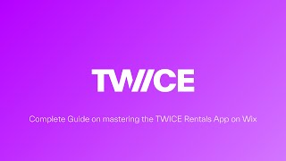 TWICE Rentals App on Wix: Your Complete Guide screenshot 5