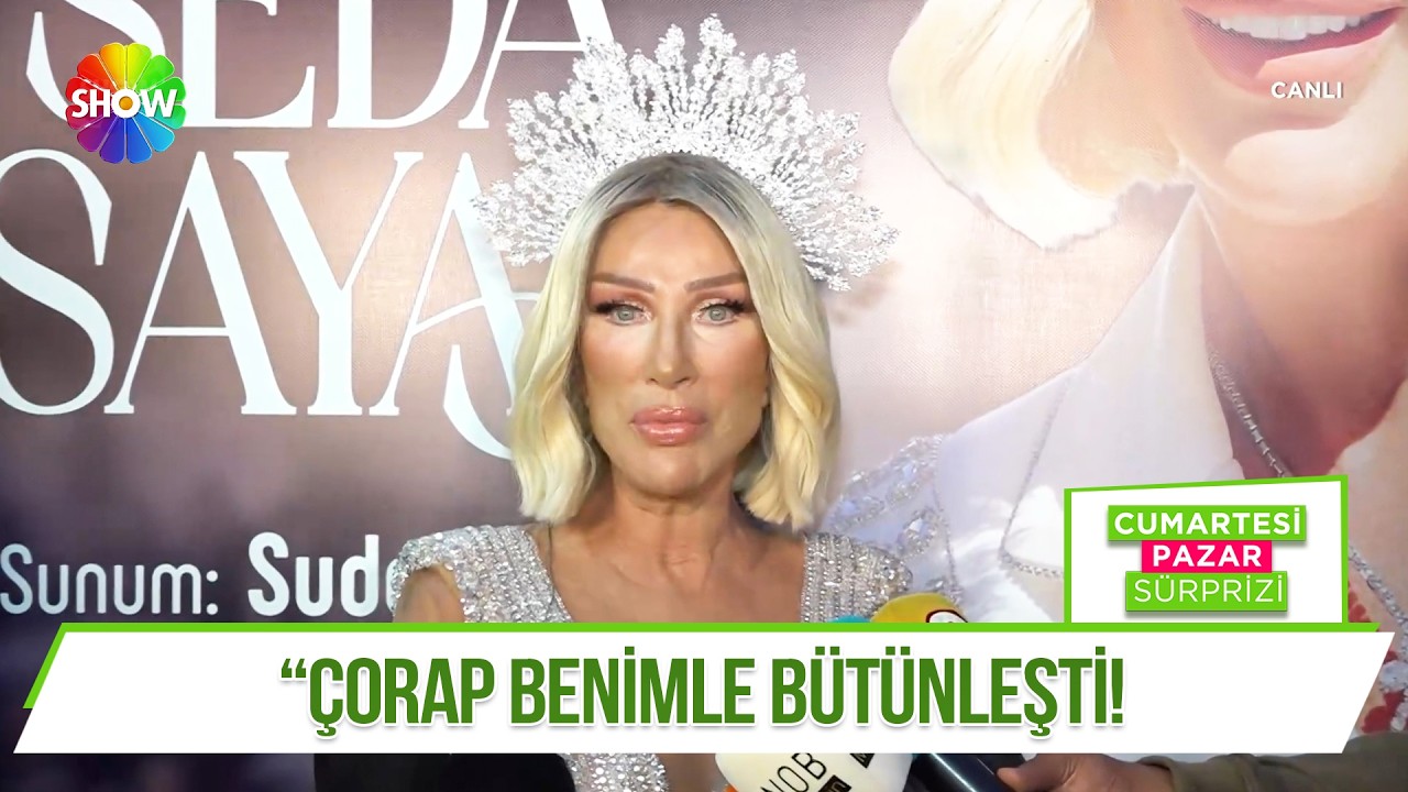 Seda Sayan'dan Sahne Kostümleri ve Gündem Hakkında Açıklamalar