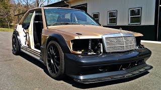 Mercedes Benz 190e C63 Amg Frankenstein Build Project Youtube