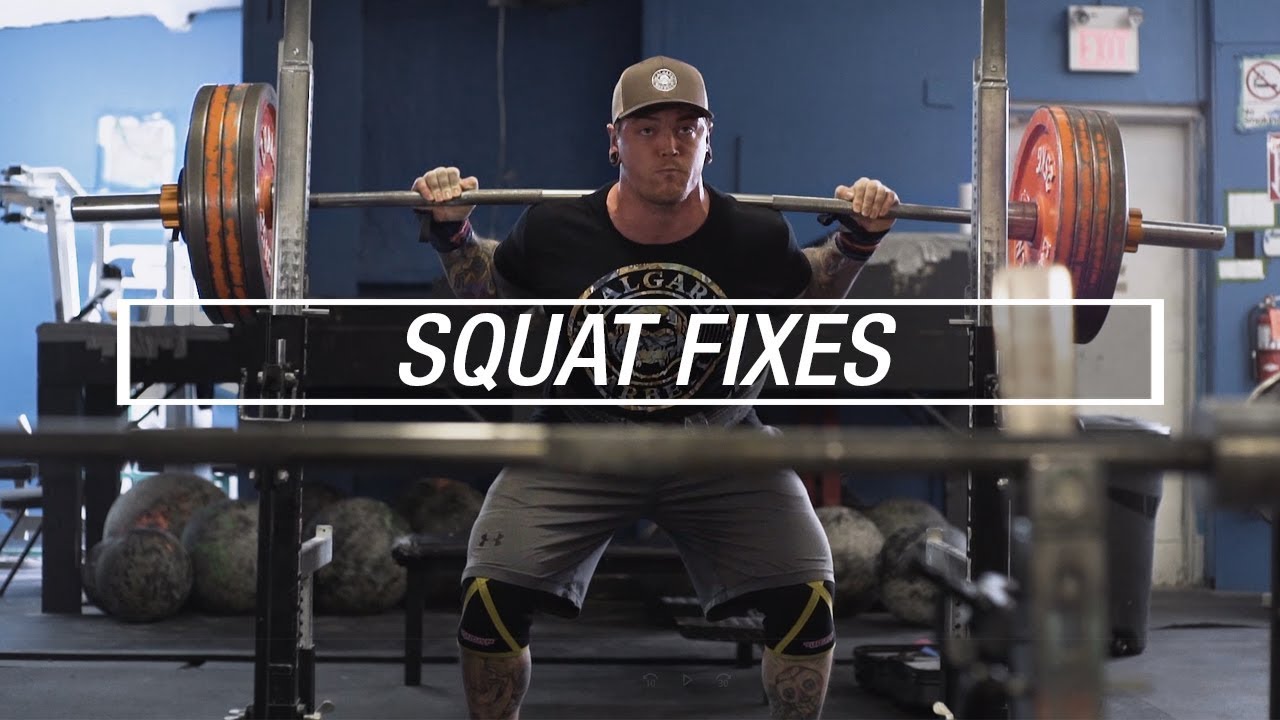 PREVENT TIPPING FORWARD WHILE SQUATTING, on YouTube