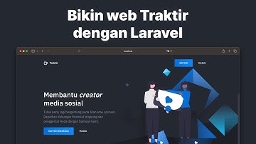 Belajar bikin web Traktir online dengan Laravel