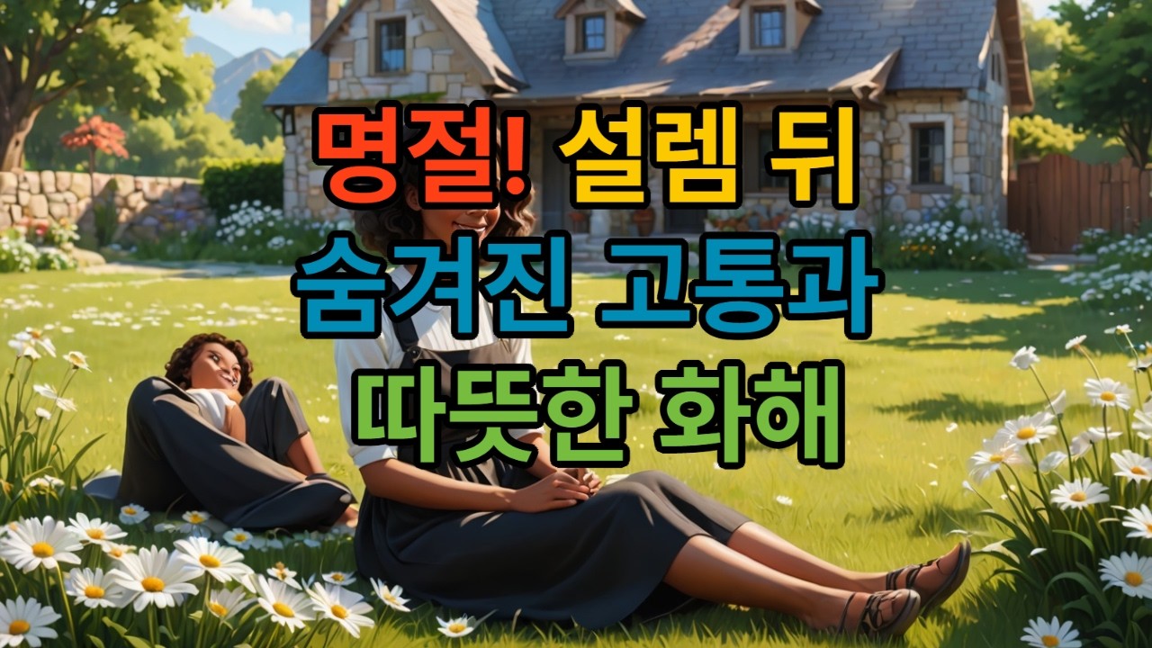 명절날에 서운함