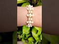 Beautiful Bracelet making 🥰 #diy #shorts #jewellery #ytshorts