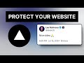 Protect Your Nextjs SAAS From DDOS ATTACK | Vercel Firewall
