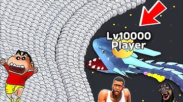 SHINCHAN BECOME WORLDS BIGGEST SNAKE AND EAT ALL SNAKES with FRANKLIN & CHOP | DREAM SQUAD