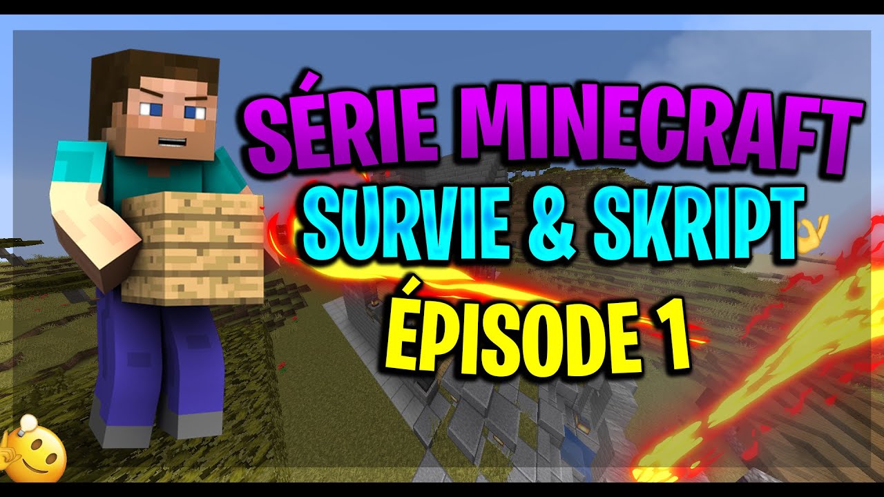 MINECRAFT SURVIE & SKRIPT #1 - LE COMMENCEMENT ! - YouTube