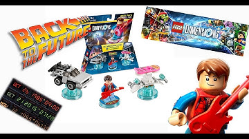 UNBOXING LEVEL PACK REGRESO AL FUTURO/BACK TO THE FUTURE - LEGO DIMENSIONS