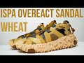 NIKE ISPA OVERREACT SANDAL (wheat): Unboxing, review & on feet