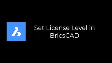 How to Set License Level in BricsCAD