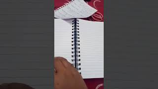 Notebook Hack 🤓 Easily Rearrange Your Pages!! #hacks #studyhacks #notes #notesmaking #notebook