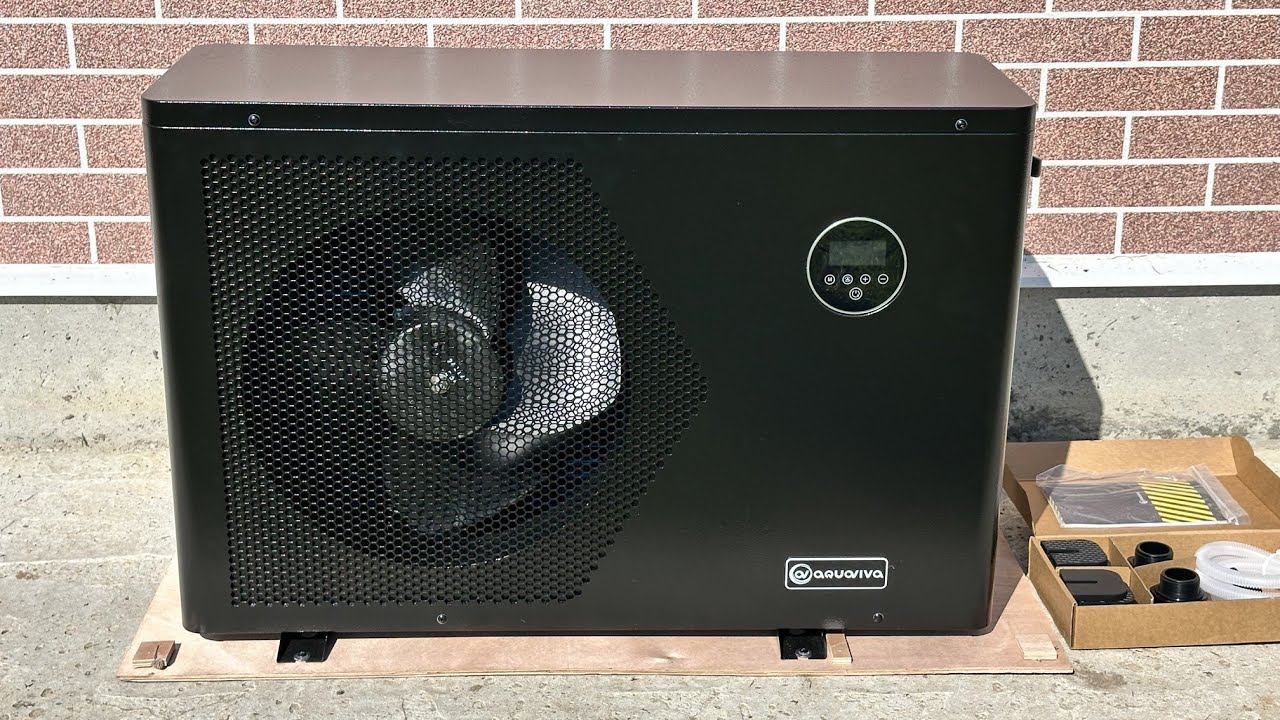 Тепловой Насос Aquaviva с Wi-Fi инверторный для экономичного подогрева бассейна