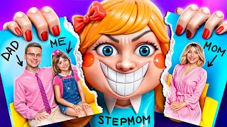 My Stepmom - Miss Delight! My Daughter Is Missing! Mom vs Stepmom! Poppy Playtime Chapter 3!