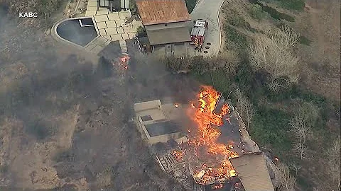 Southern California Wildfire Latest: At least four major fires currently burning