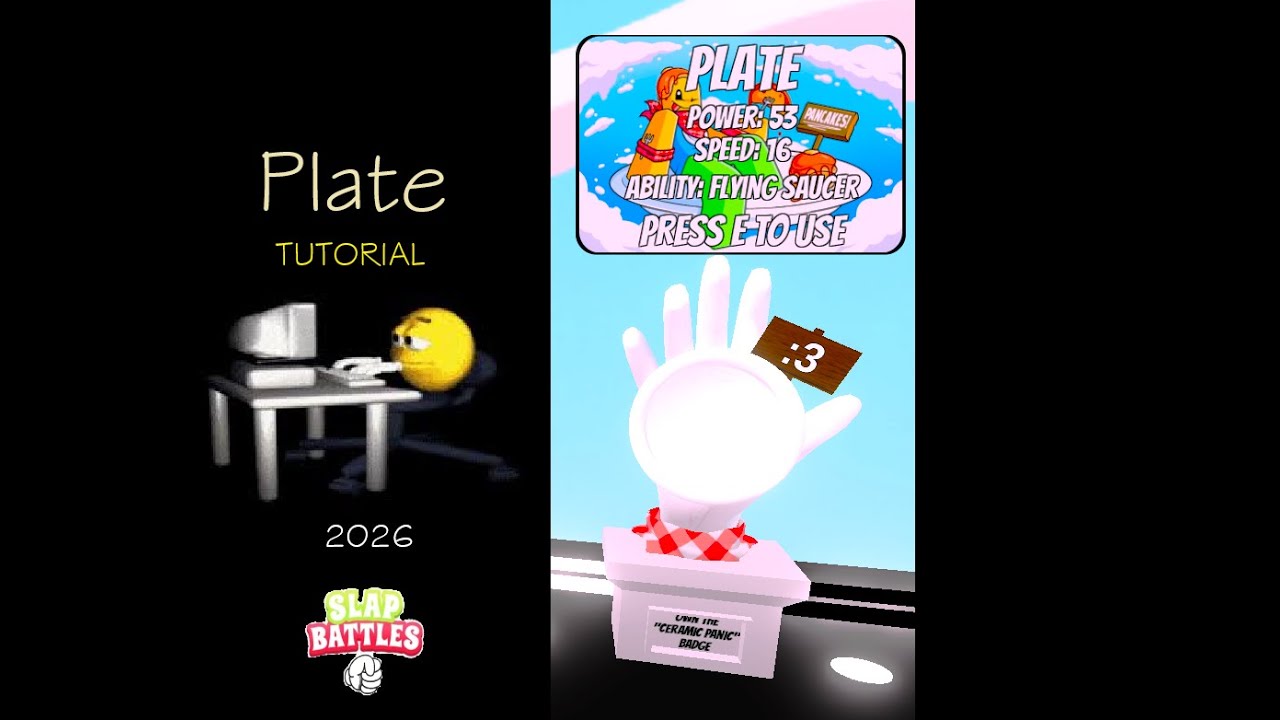 How to get Plate glove in Slap Battles 🤚🍽️(Slap Battles 2026)