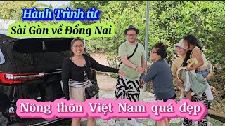 293/Hành trình từ Sài Gòn ,Đồng Nai/Bạn trai Thụy Điển lần đầu đến Nông thôn VN