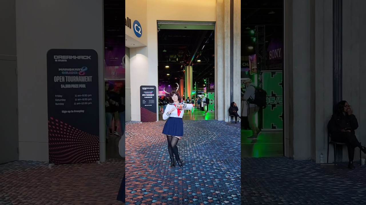 Thank you @DreamHack for having me as a content creator! 🦌 #mydeerfriendnokotan #cosplay #shorts
