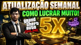 WEEKLY UPDATE in GTA Online - 5X MONEY AND FREE CAR! GTA Online Update