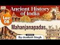 Ancient history of india series  lecture 8 mahanjanapadas  gs history by aadesh  upsc