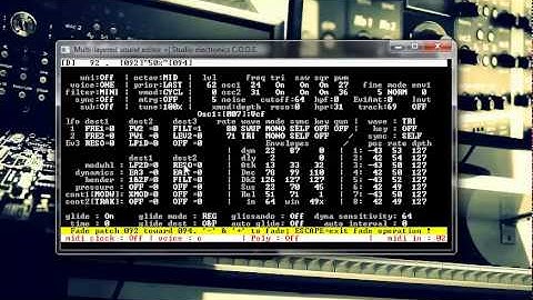 Studio electronics CODE 8 / A kind of morphing ...