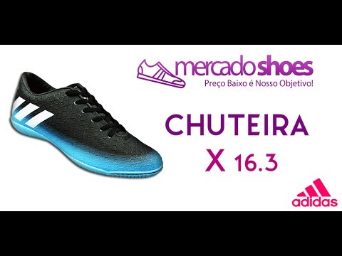 chuteira adidas x 16.3 futsal