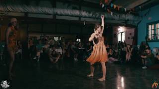 Waacking Summer Sharing 2016 Pro - 1/2 - Ginger(WIN) vs. Jeane Paul