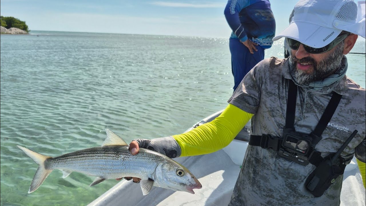 Bonefish on the fly - teaser 2 - great fishing actions in Los Roques 2025 Venezuela