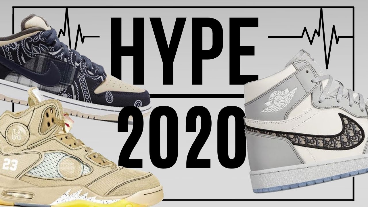 hype sneaker drops 2020