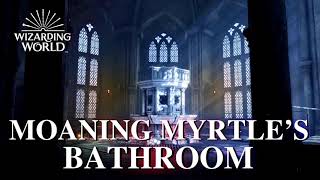 Harry Potter Inspired Ambience - Moaning Myrtle's Bathroom Part I - Nighttime Hogwarts Castle
