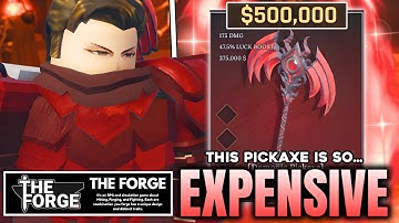 The DEMONITE Pickaxe is TOO EXPENSIVE! | The Forge Roblox
