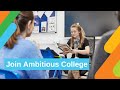 Ambitious college recruitment opportunities  ambitious about autism