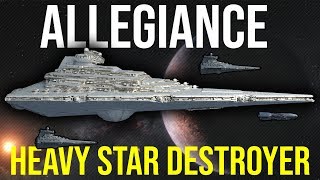 The Allegiance Heavy Star Destroyer Explained | Star Wars Legends