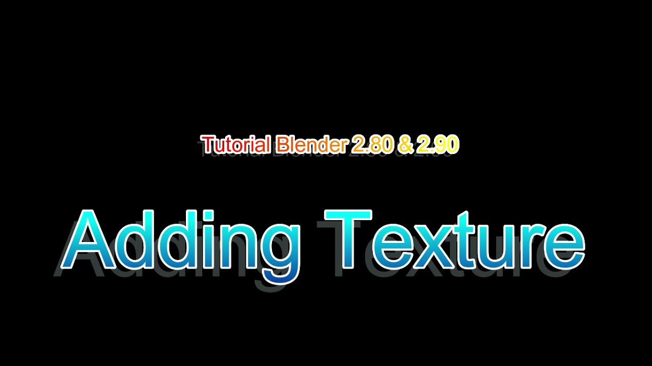 Add Texture Blender 2 80 2 90 Tutorial Blender 2 80 2 90 Pemula add-texture-blender-2-80-2-90-tutorial-blender-2-80-2-90-pemula