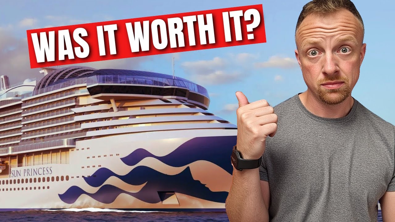 Boarding our FIRST EVER Princess Cruise aboard the $1 BILLION Sun Princess