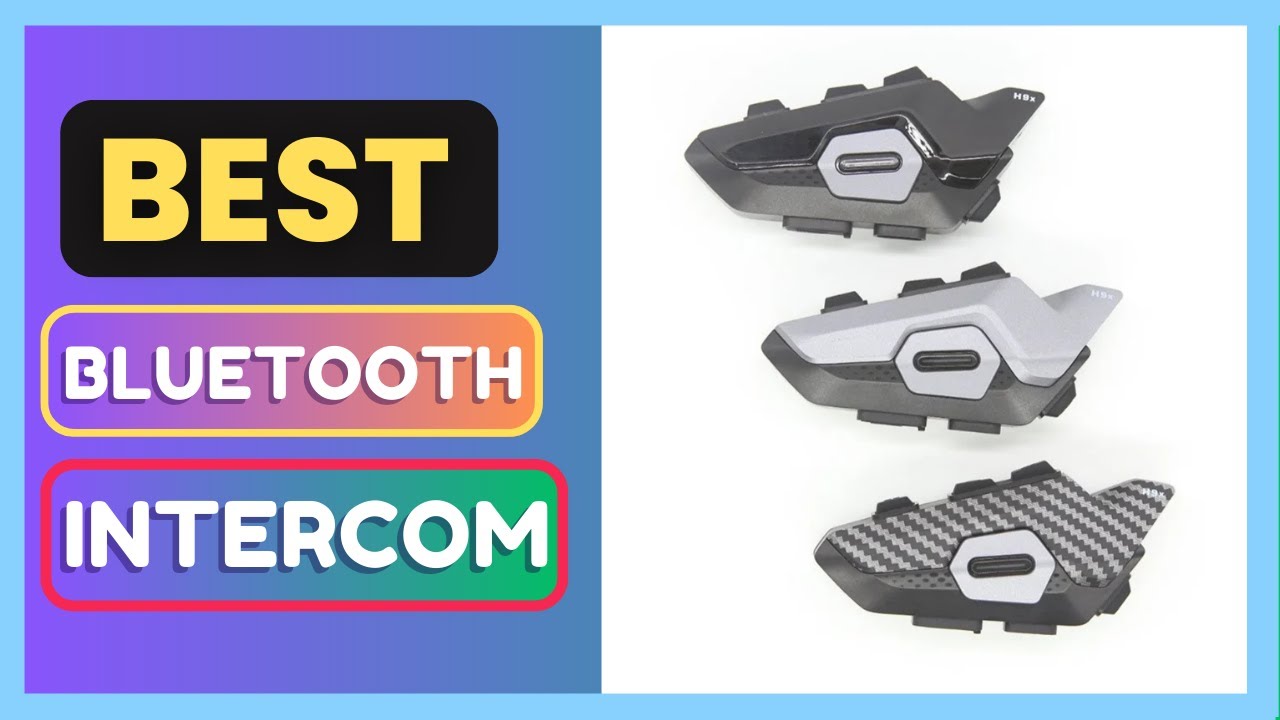 Best Simple H9X 4 Riders 2KM Bluetooth Helmet