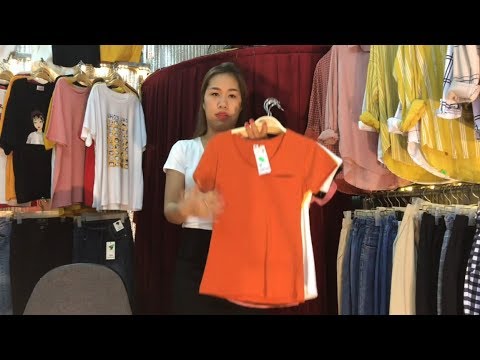 Review áo thun nữ đẹp giá rẻ thun mùa hè 2019 l Trang Vũ TV