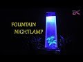 Beautiful Rainfall Fountain Night Lamp |EASY DIY| DIY Fountain