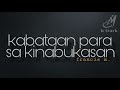 KABATAAN PARA SA KINABUKASAN [ FRANCIS M. ] BACKING TRACK