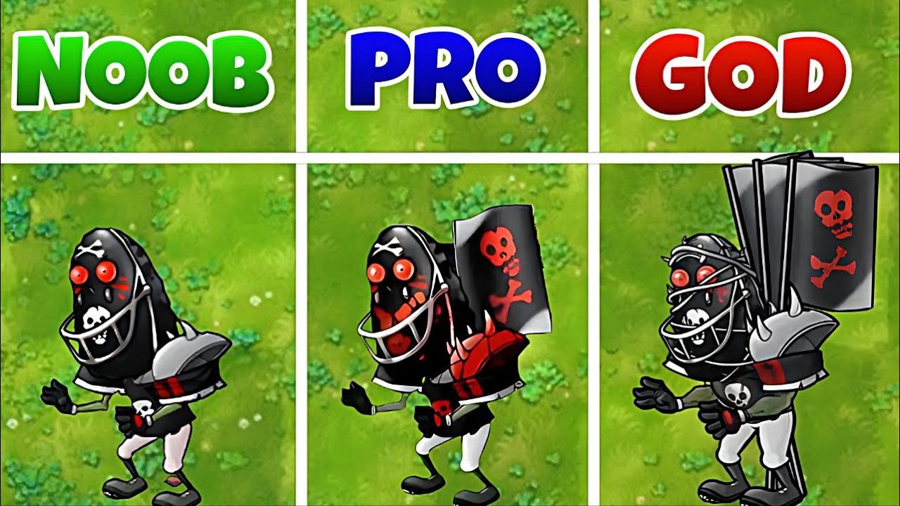 PVZ 1 Fusion 2.7 Challenge!! 3 Level Black Olive Tall-nut Zombie VS 5 Plants Fusion - Who Will Win?