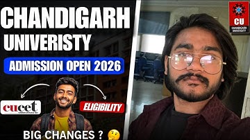 CUCET Exam Form full explain (2026)| Chandigarh university admission process