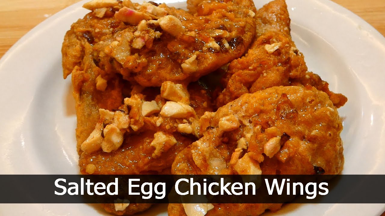Salted Egg Chicken Wings YouTube