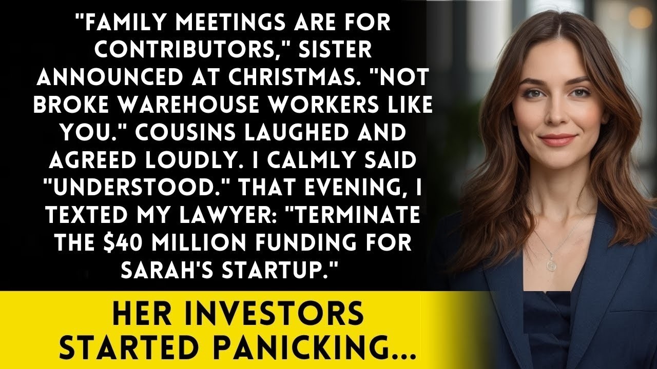 Sister Said 'You're Too Poor For Family Meetings' - I Fund Her Entire Startup