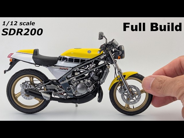SDR200改造多数 右折さん原型 1/12 Y-01 Full Detail Kit, Full Build (YAMAHA SDR200