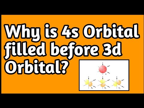 Why the electrons are filled in 4s orbital before filling into 3d ...