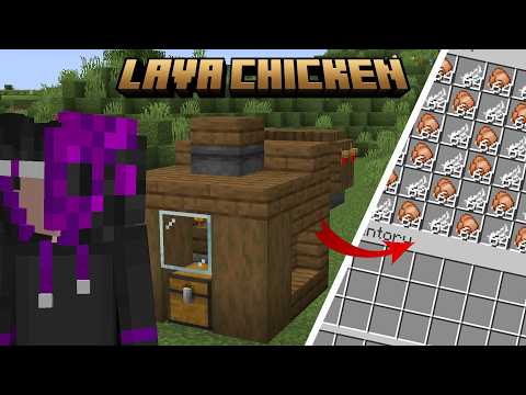 Minecraft Java 26.3 | Easy Automatic Chicken Farm Tutorial! 🐔🔥