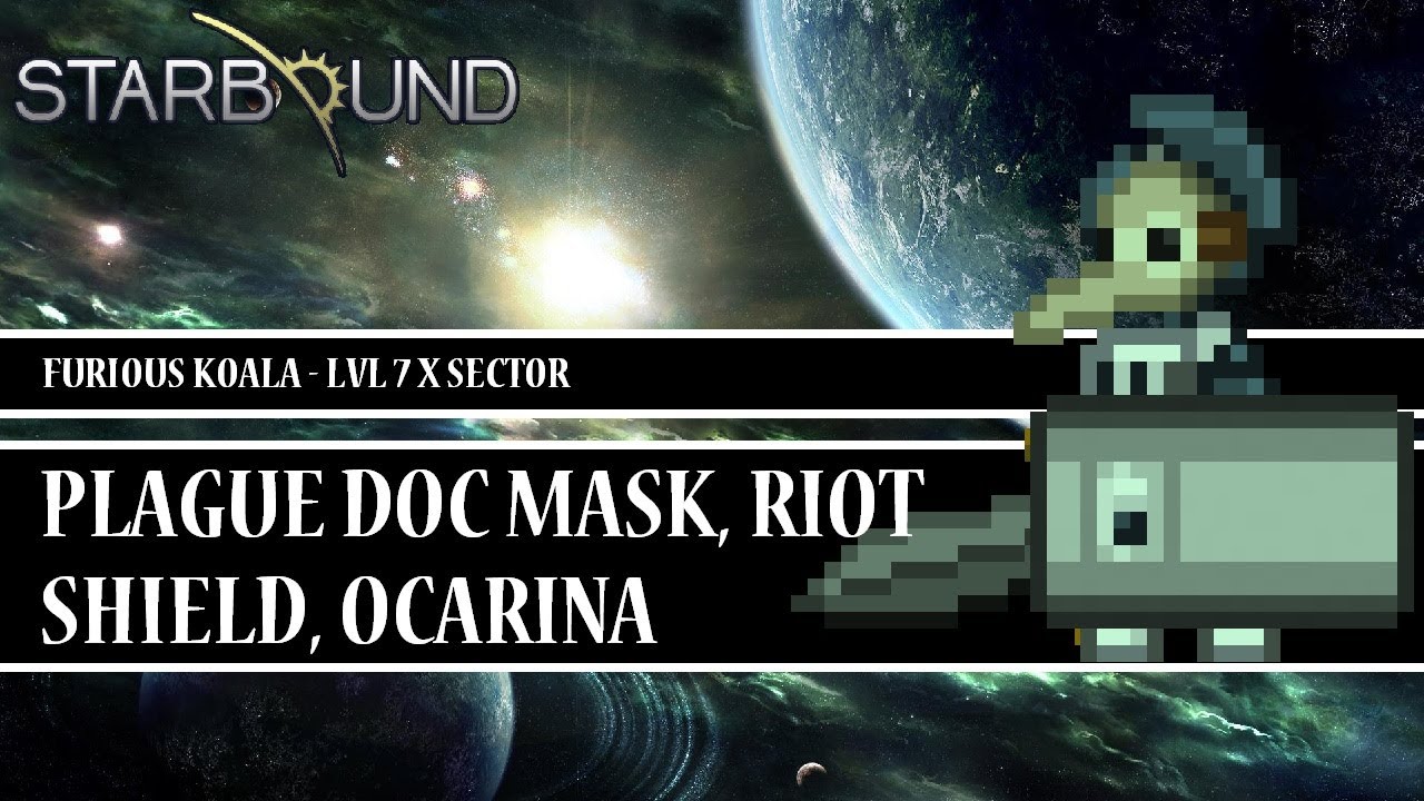 [Starbound Locator][T7] - Plague Doctor Mask (NEW), Riot Shield (NEW ...
