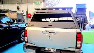 🚙 2025 Mitsubishi Triton + ARMORMAN 4X4 Tub Canopy Setup! 🔥