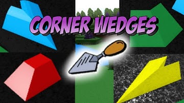 [TUTORIAL] Build Corner Wedges Using the New Trowel Tool | Build A Boat For Treasure ROBLOX
