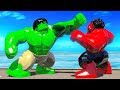 Hulk VS Red Hulk LEGO Epic Battle In Lego Marvel Super Heroes